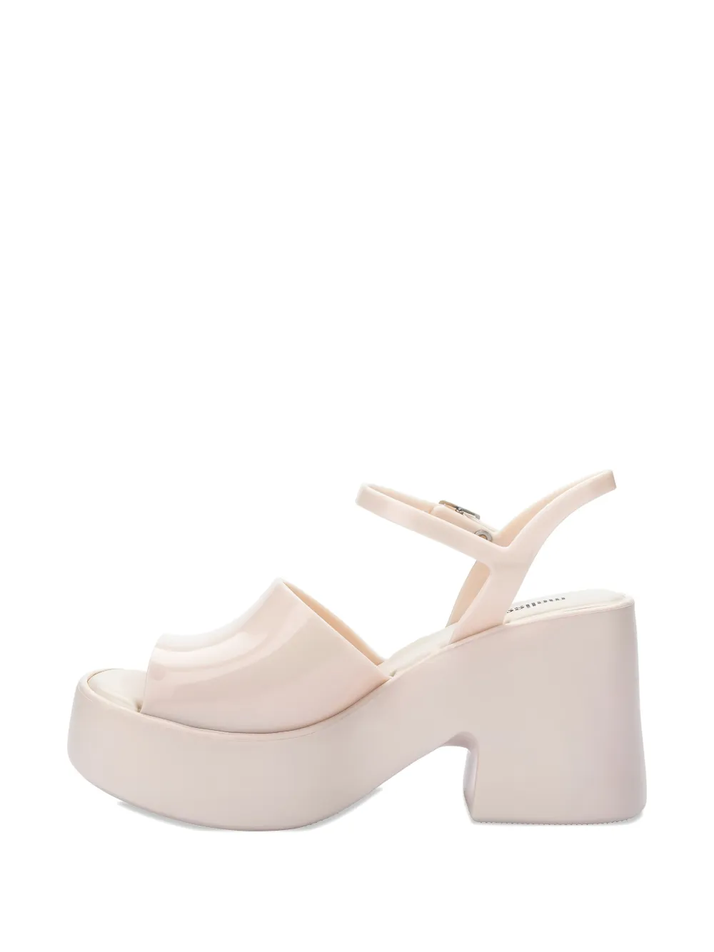 Melissa Lina sandalen met plateauzool Beige
