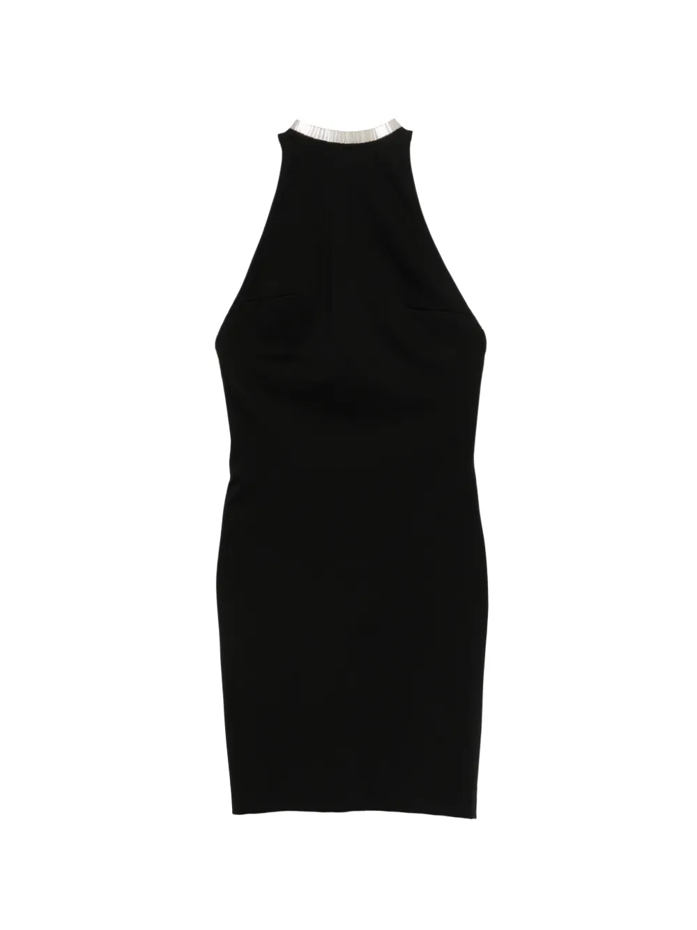 The Attico halter-neck mini dress - Nero