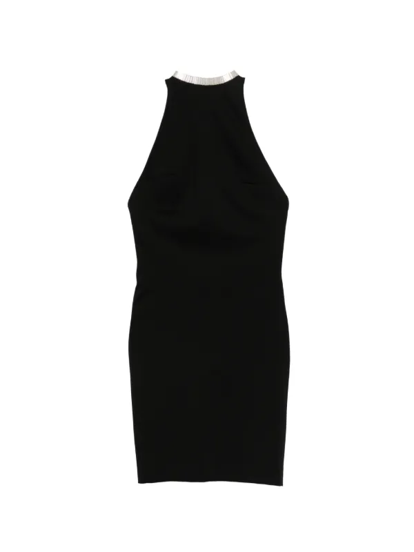 the attico black mini dress Black mini dress for Women
