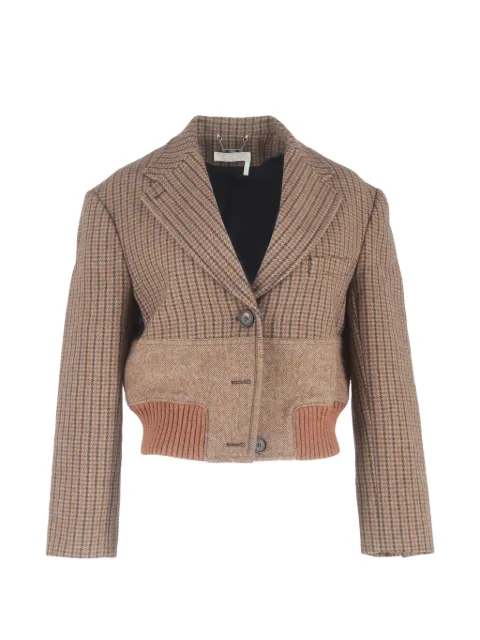 Chloé Vintage panelled tweed jacket