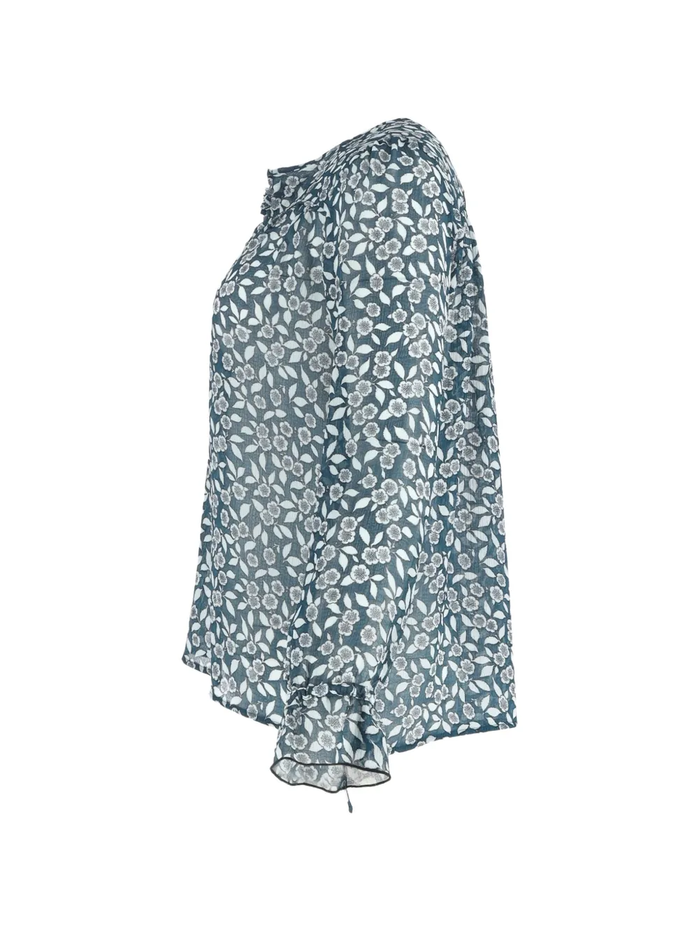  Ba&sh Beatrix Printed Blouse - Blue 