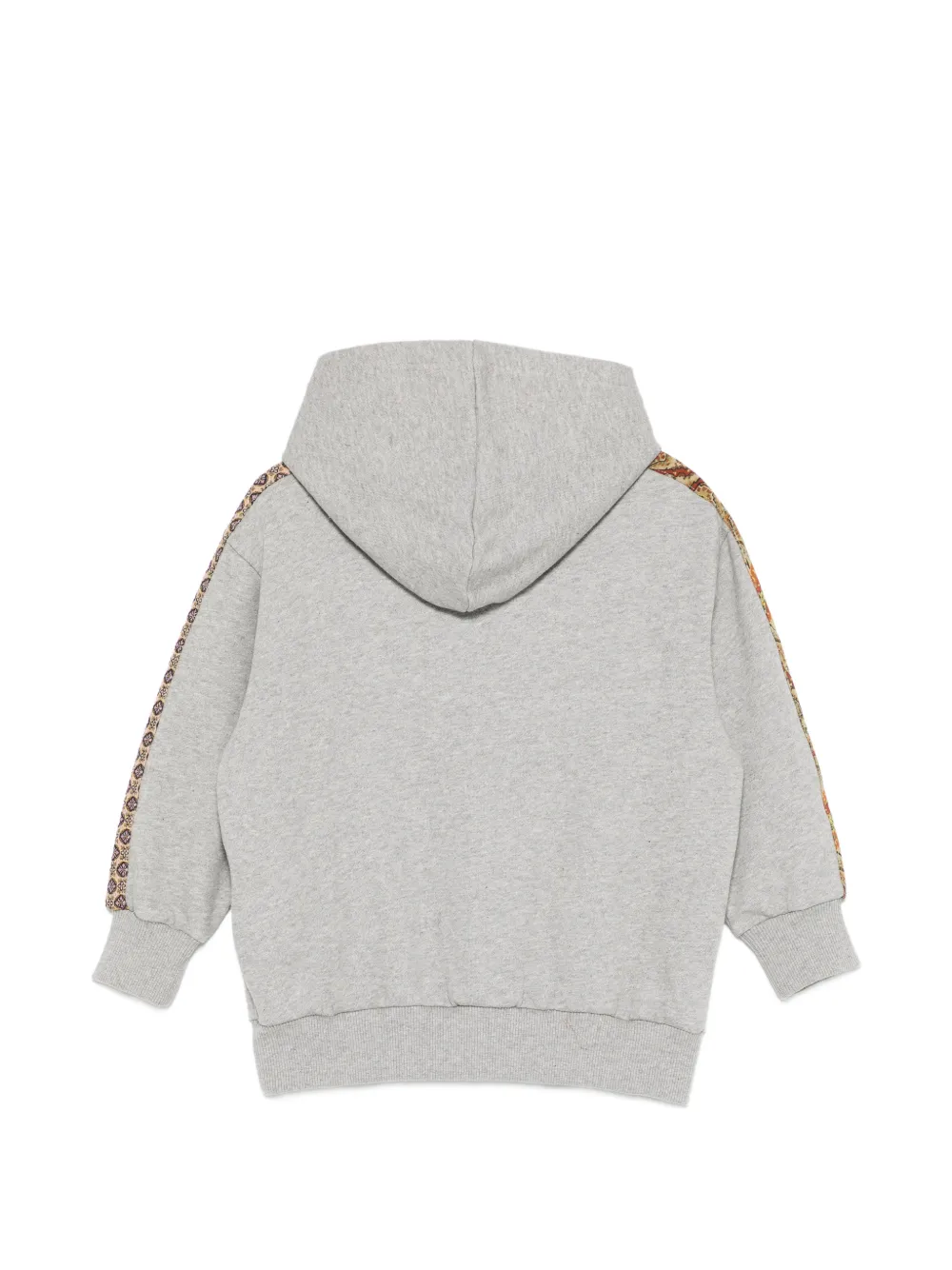 ETRO KIDS Hoodie met paisley-print en logo Grijs