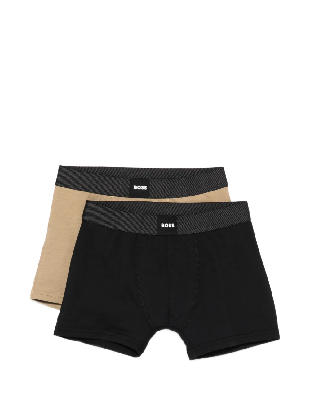 BOSS logo waistband boxers (pack of two) - Nude
