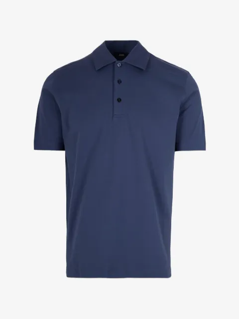 Herno short-sleeve polo shirt