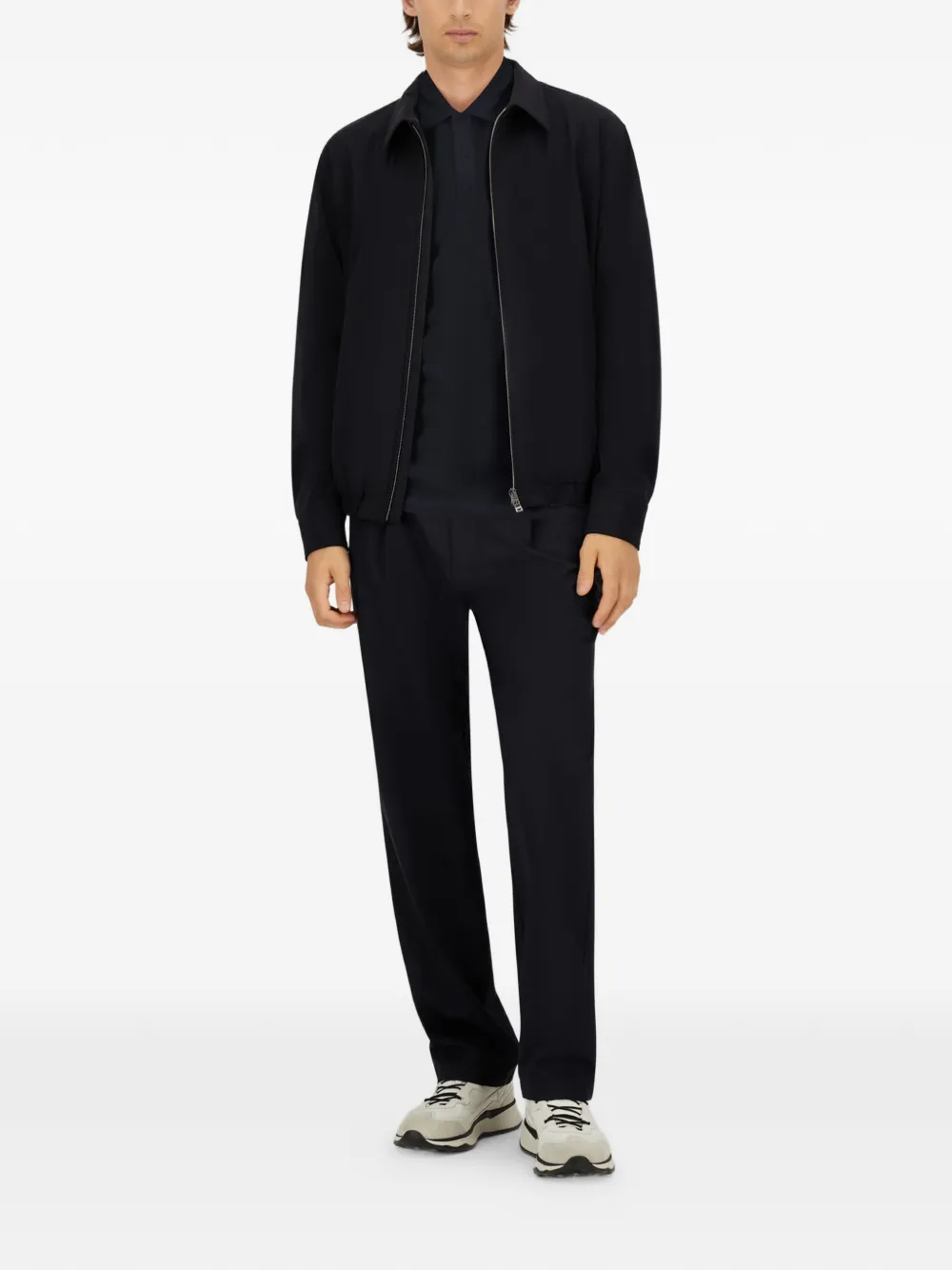 Herno Poloshirt met korte mouwen Blauw