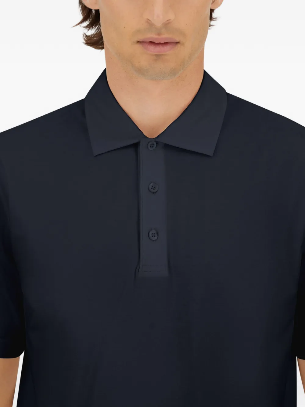 Herno Poloshirt met korte mouwen Blauw