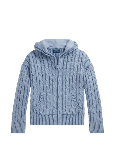 POLO RALPH LAUREN KIDS 케이블 니트 후디