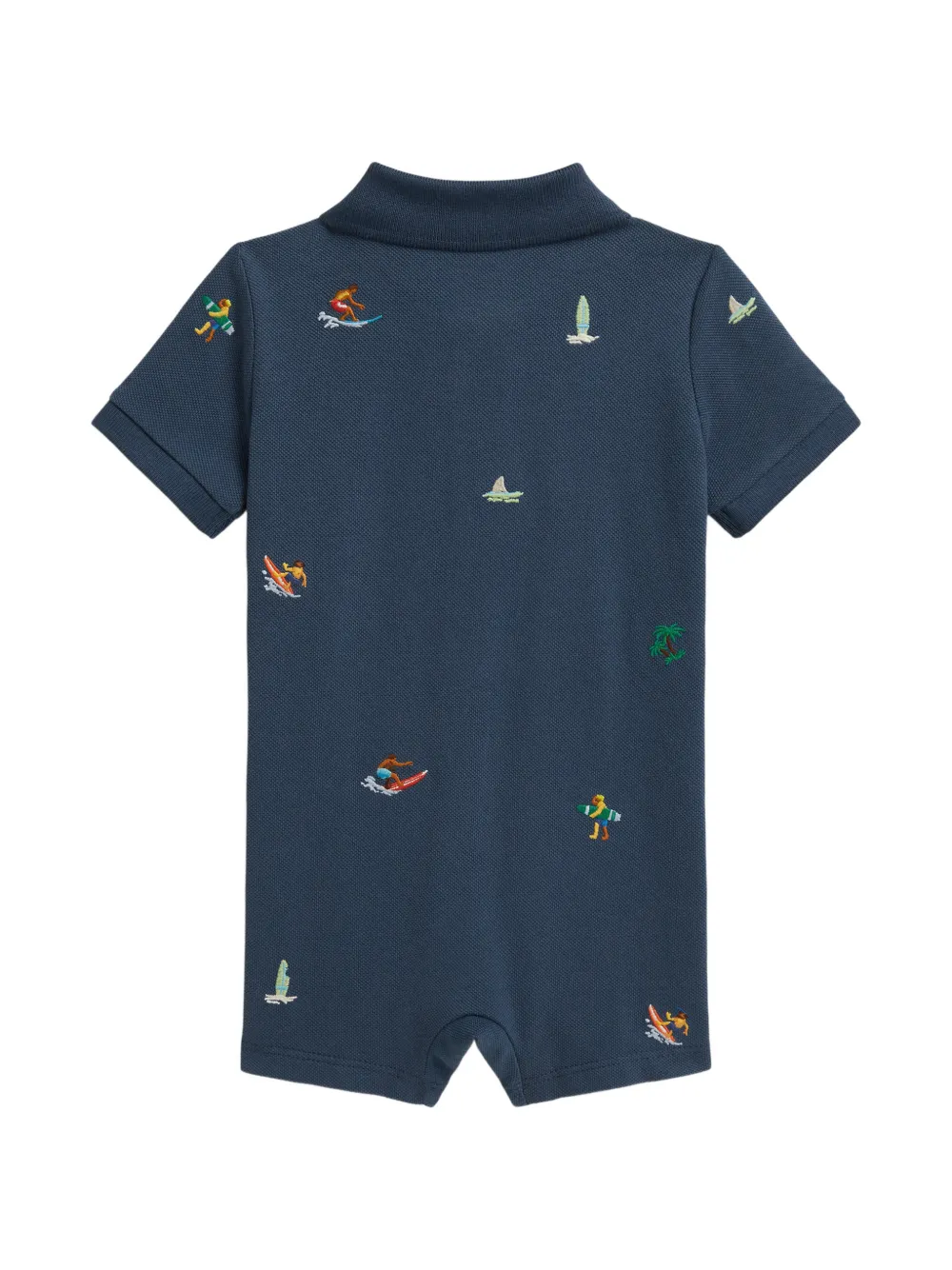 POLO RALPH LAUREN KIDS Katoenen babypakje Blauw