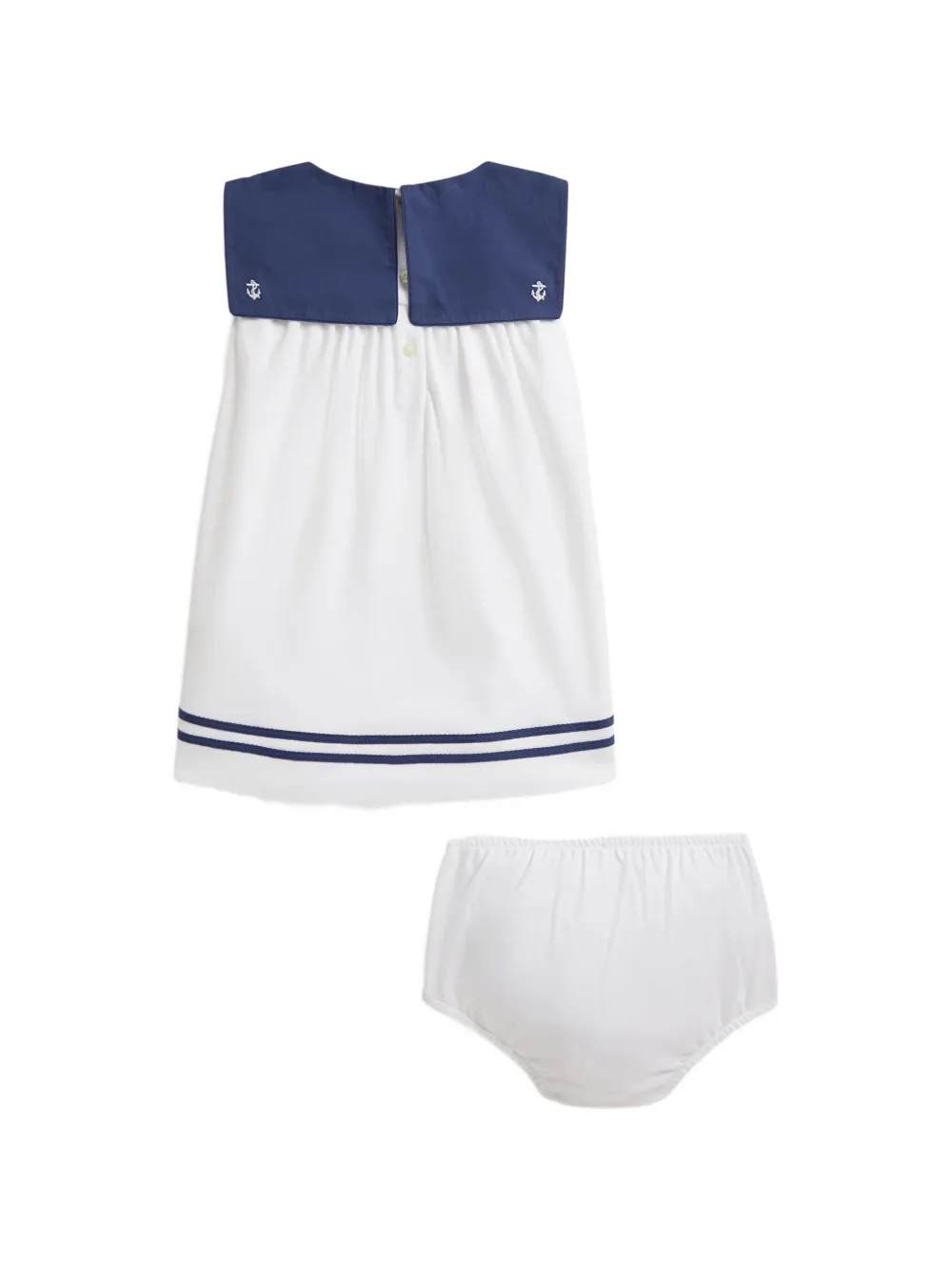 Sailor Anchor Embroidered Dress