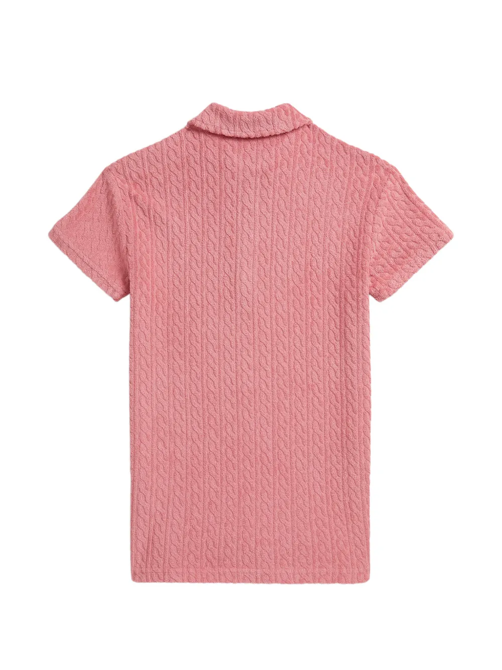 Cable-Knit Pony Cover-Up