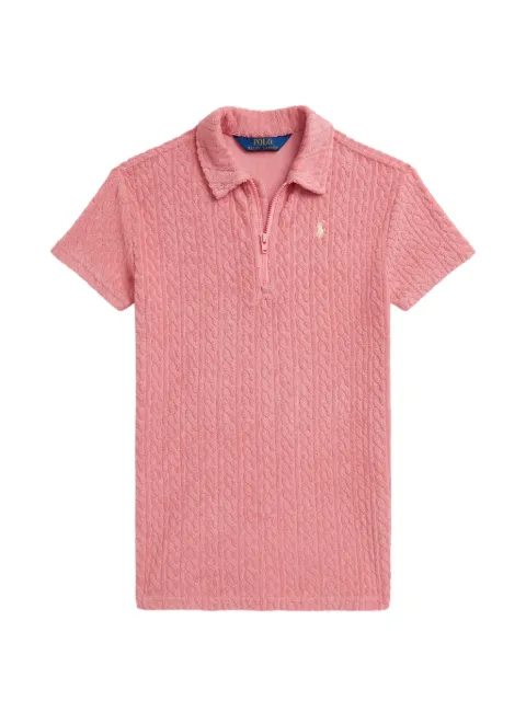 POLO RALPH LAUREN KIDS pareo en tejido de ochos