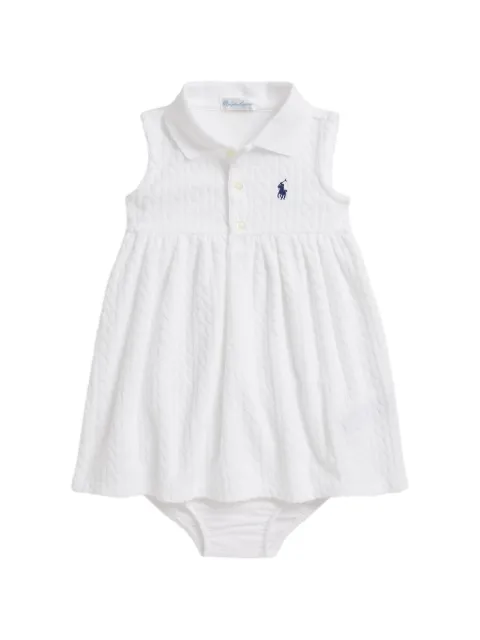 POLO RALPH LAUREN KIDS vestido estilo playera tipo polo