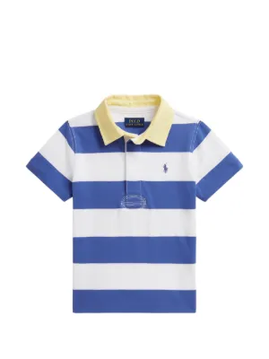 トップス 80s polo ralph lauren cooton kinit polo Polo Ralph Lauren TRIPLE-PONY COTTON POLO SHIRT 7-14Y - T-shirt