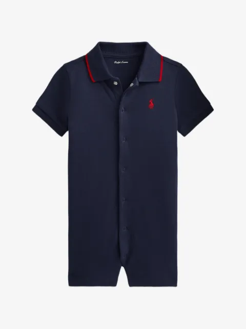 POLO RALPH LAUREN KIDS embroidered polo shortall