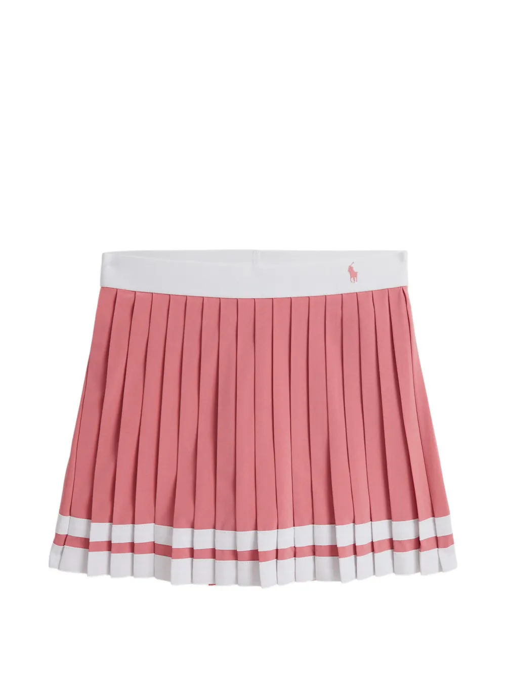 POLO RALPH LAUREN KIDS Shorts gessati - Rosa