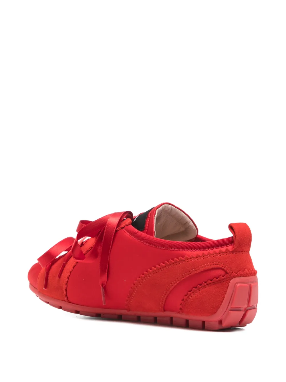 Simone Rocha Sneakers met strik Rood