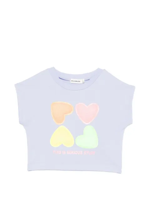 Billieblush Camiseta com estampa de coração