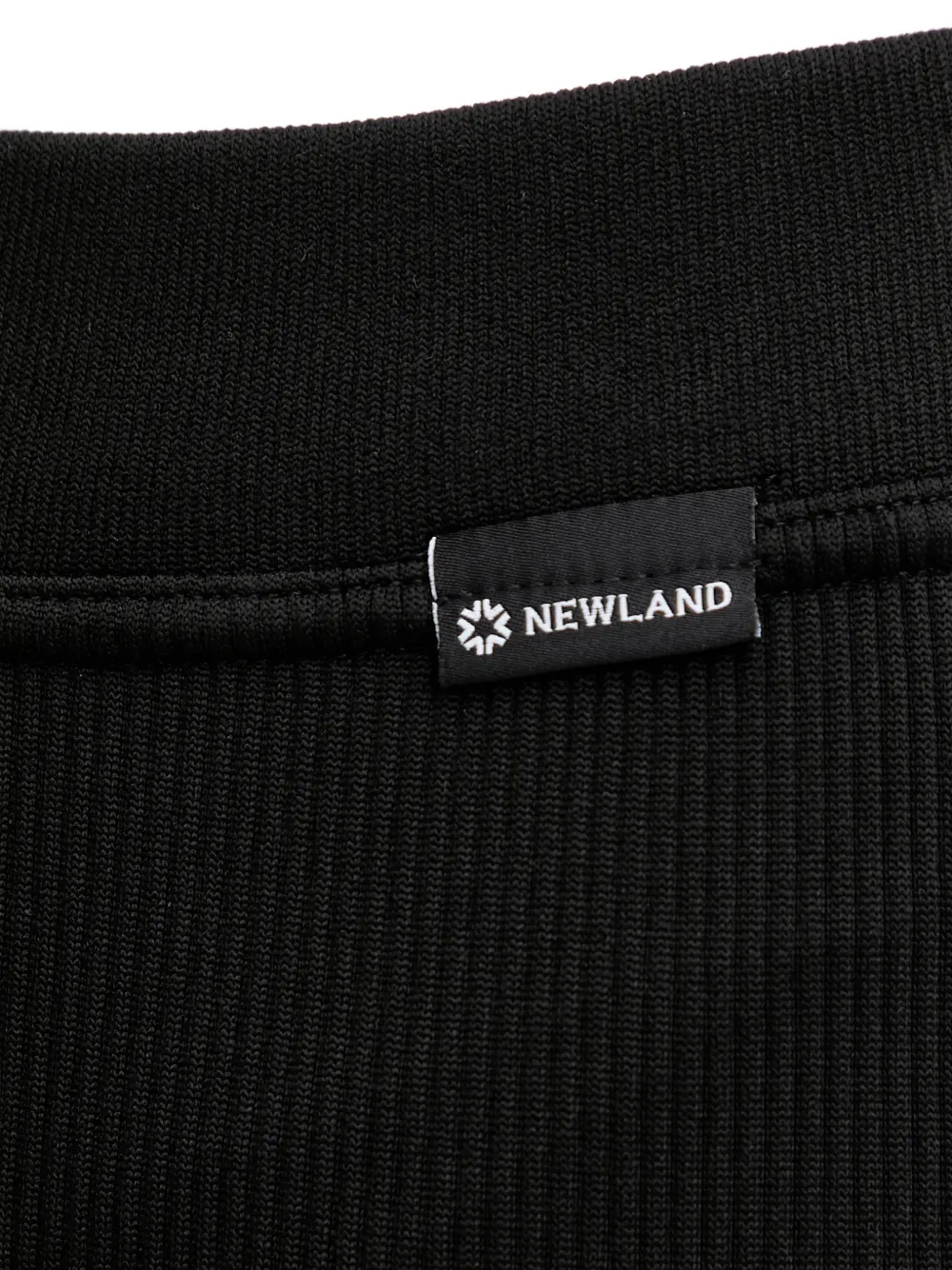NEWLAND Geribbelde legging Zwart