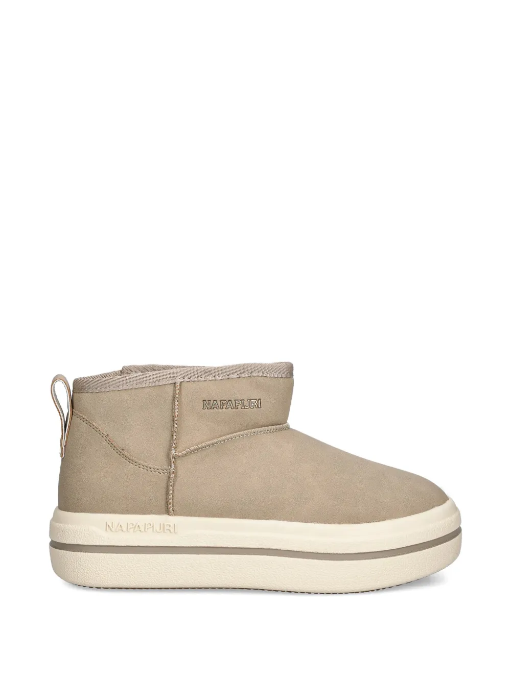 Napapijri F5 Glacier laarzen met plateauzool Beige