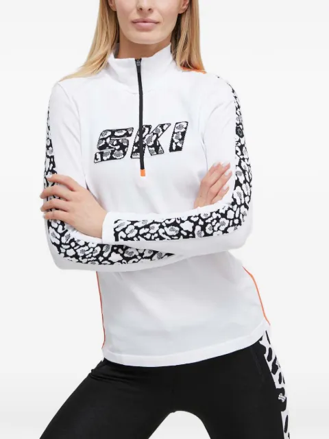 NEWLAND Thebe printed skiwear top
