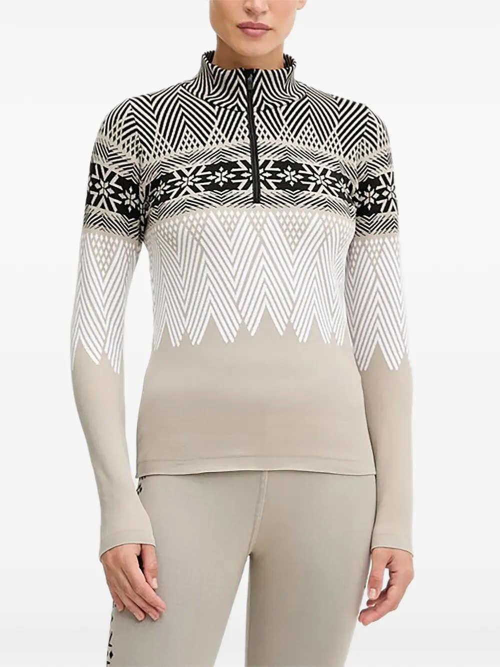 NEWLAND Are half-zip ski top - Toni neutri