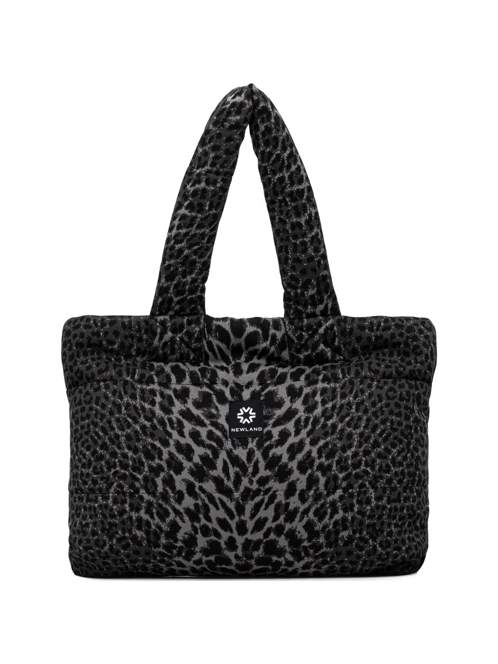 NEWLAND animal-print tote bag - Nero