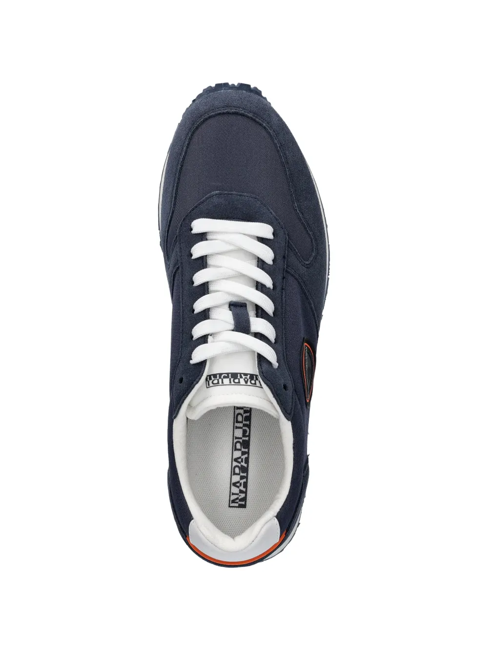 Napapijri Nova sneakers met logopatch Blauw