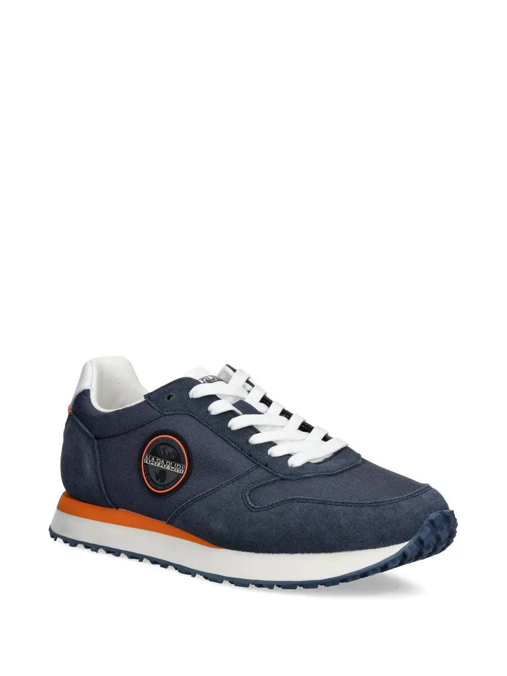 Napapijri Nova sneakers met logopatch Blauw