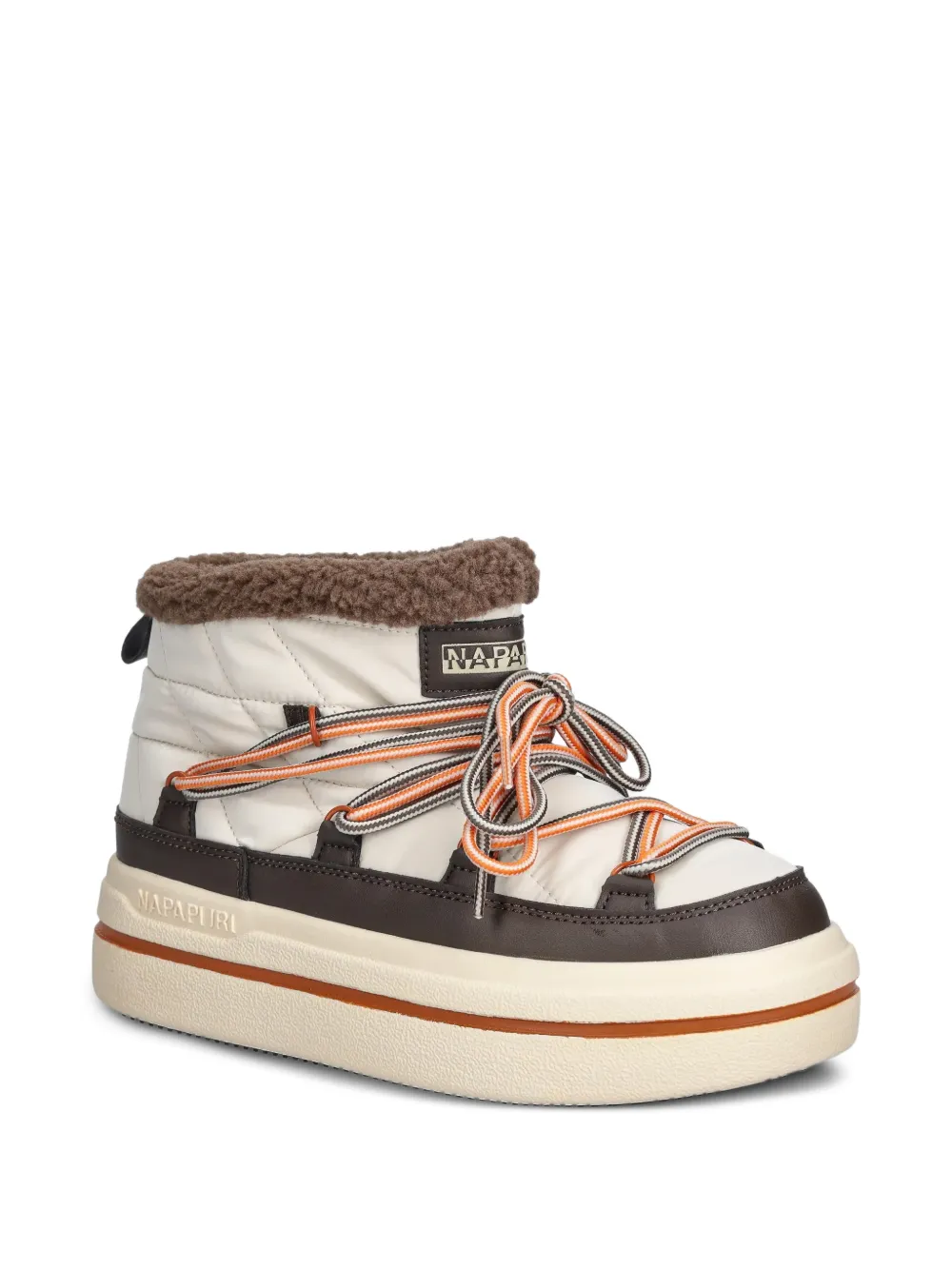  Napapijri Glacier Quilted Boots - Neutrals 