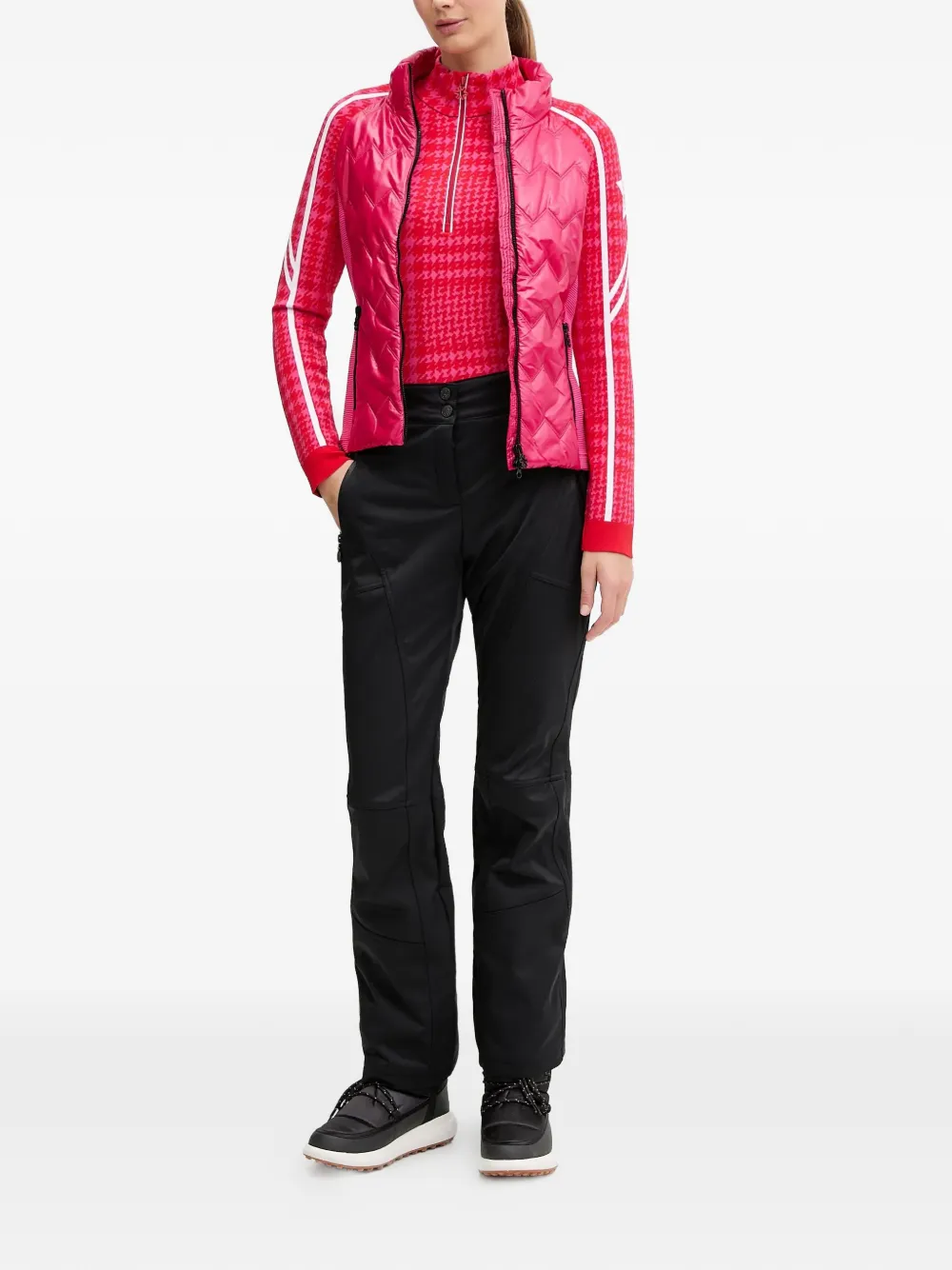Quilted Stripe Performance Jacket