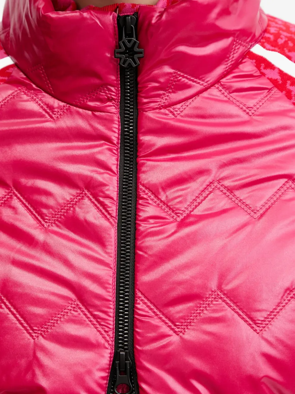Quilted Stripe Performance Jacket
