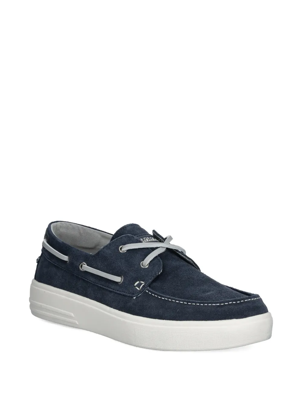 Napapijri Bark suede boat shoes - Blauw