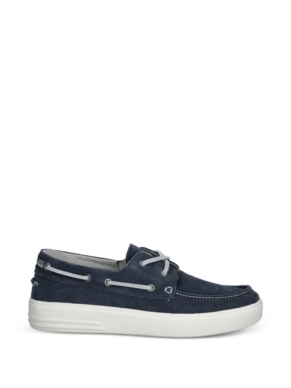 Napapijri Bark suede boat shoes - Blu