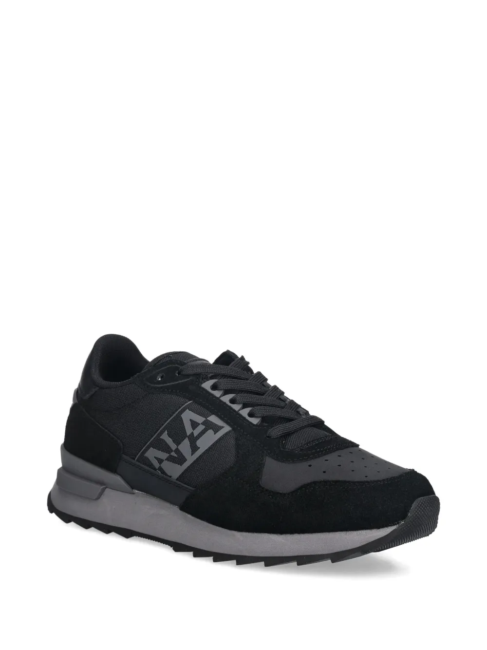 Napapijri Stab sneakers met logo Zwart