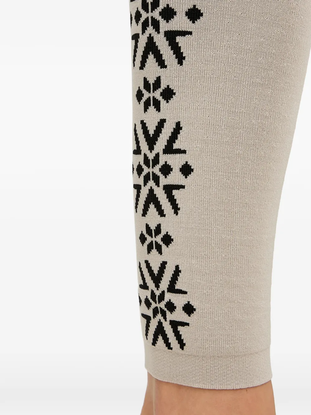 Snowflake Print Leggings