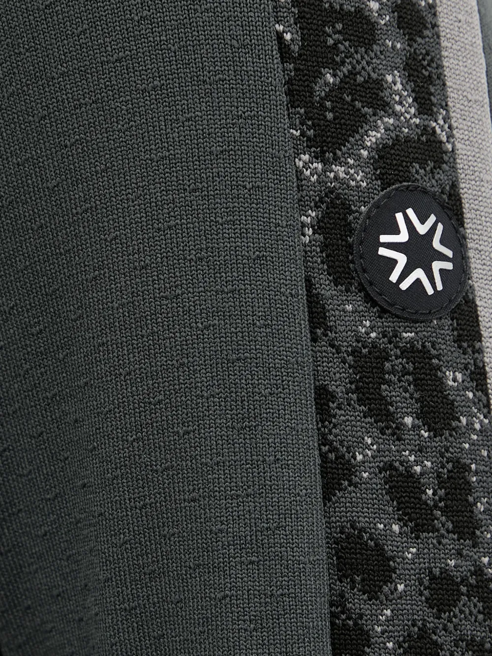 NEWLAND Performance legging met patroon Zwart