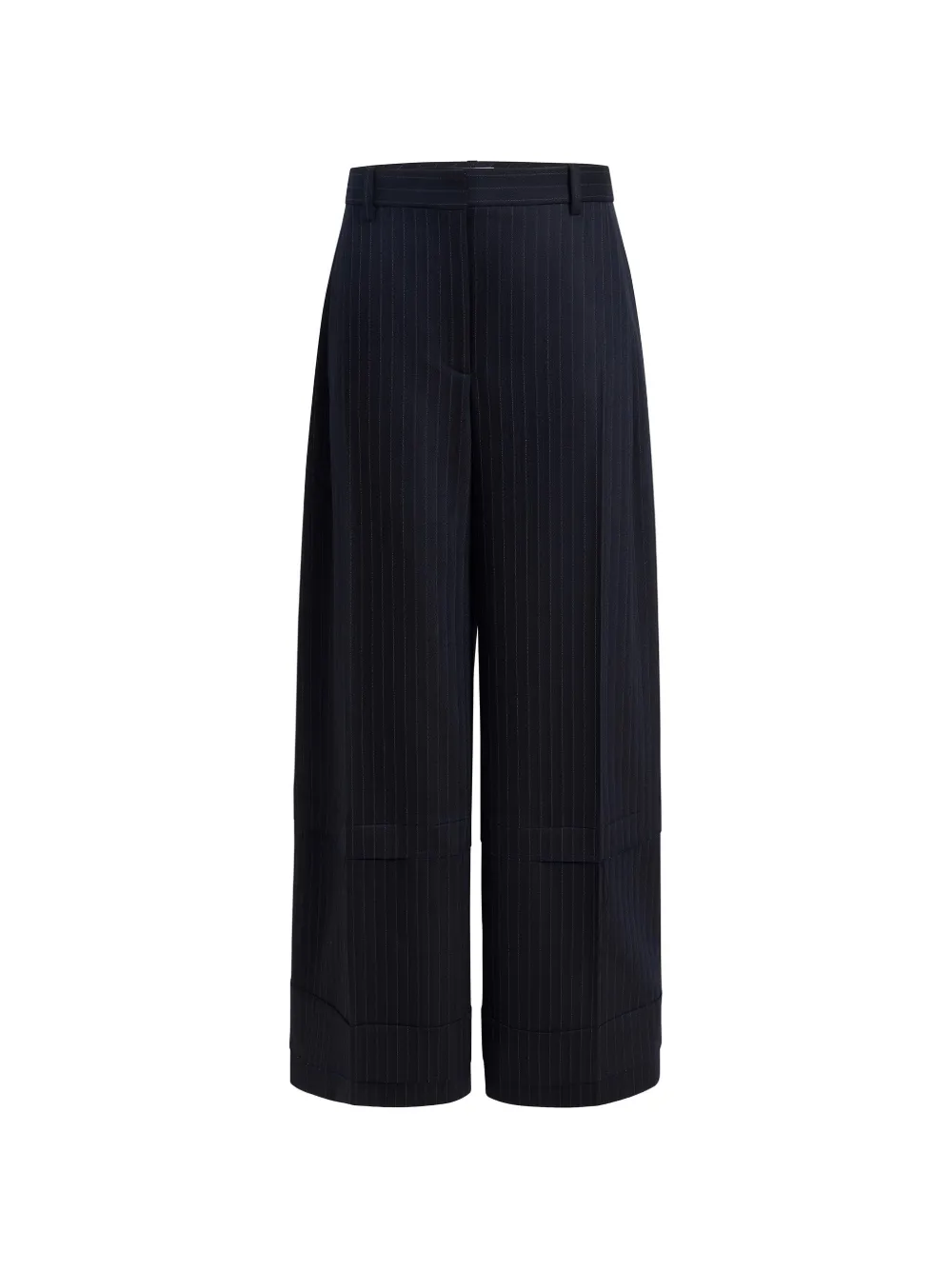 KHAITE Linden palazzo broek Blauw