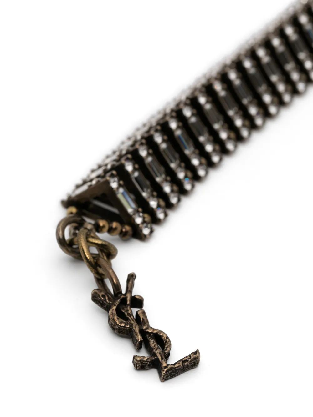 crystal pyramid bracelet
