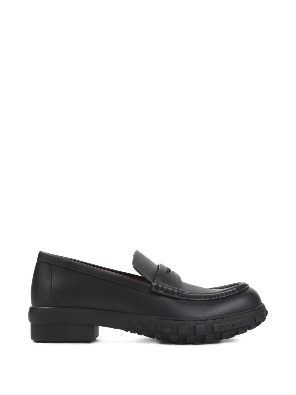 Givenchy tread-sole penny loafers - Nero
