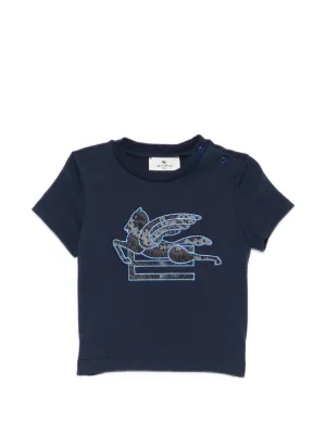 Bonpoint Tom Somerset Tシャツ | ブルー | FARFETCH JP
