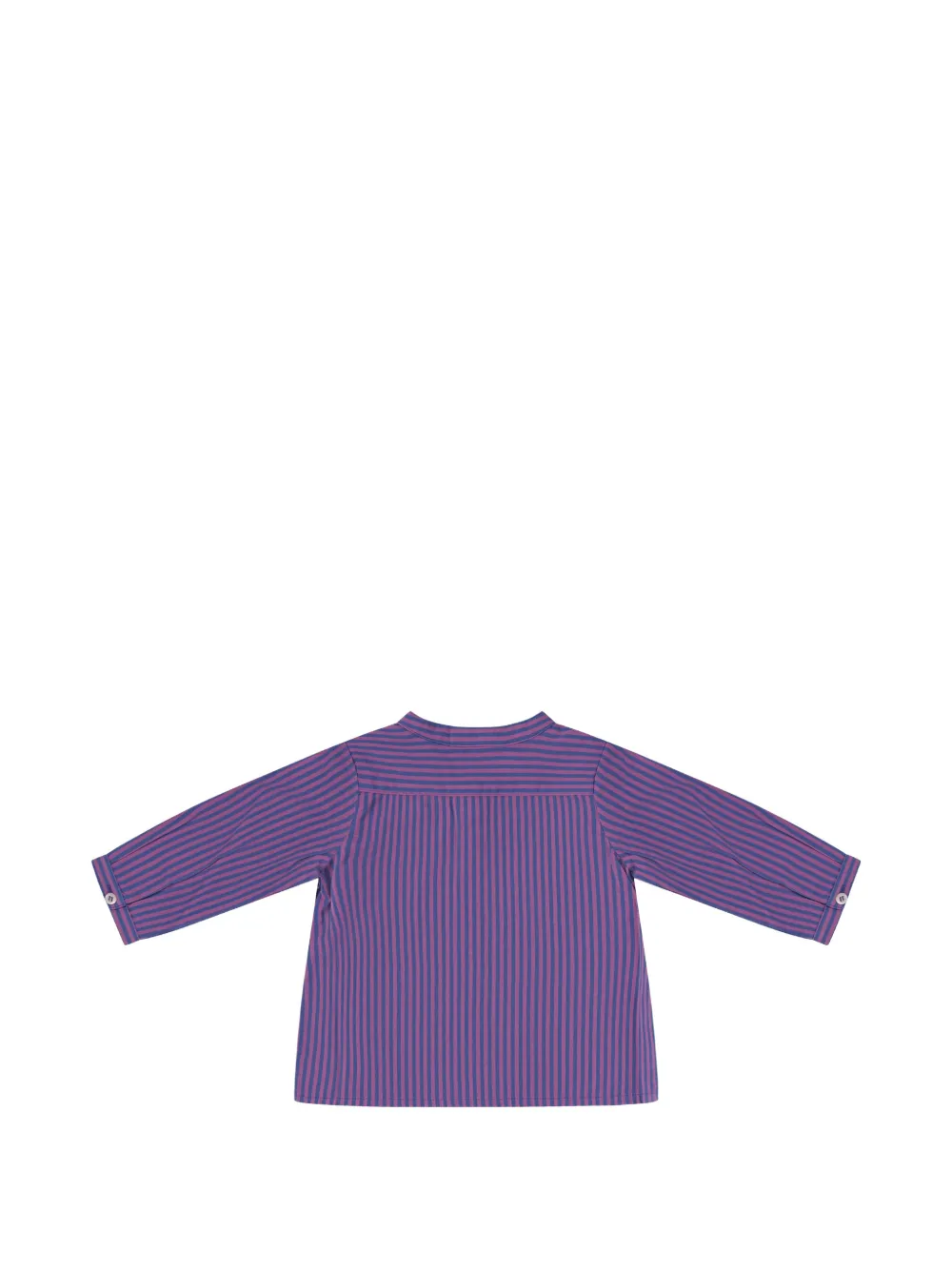 Bonpoint striped buttoned top - Paars