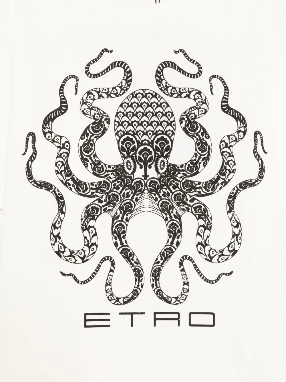 ETRO KIDS T-shirt met print Beige