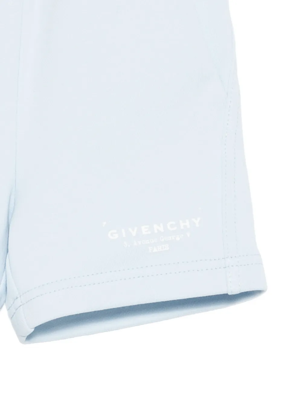  Givenchy Kids Logo-print Shorts - Blue 