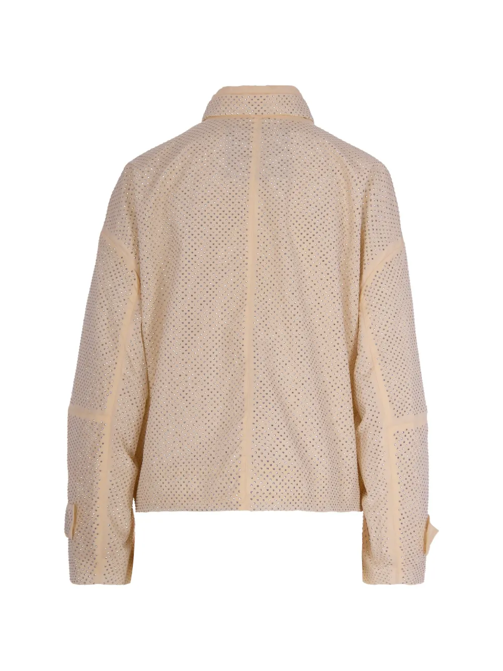 PINKO Shirtjack met studs Beige