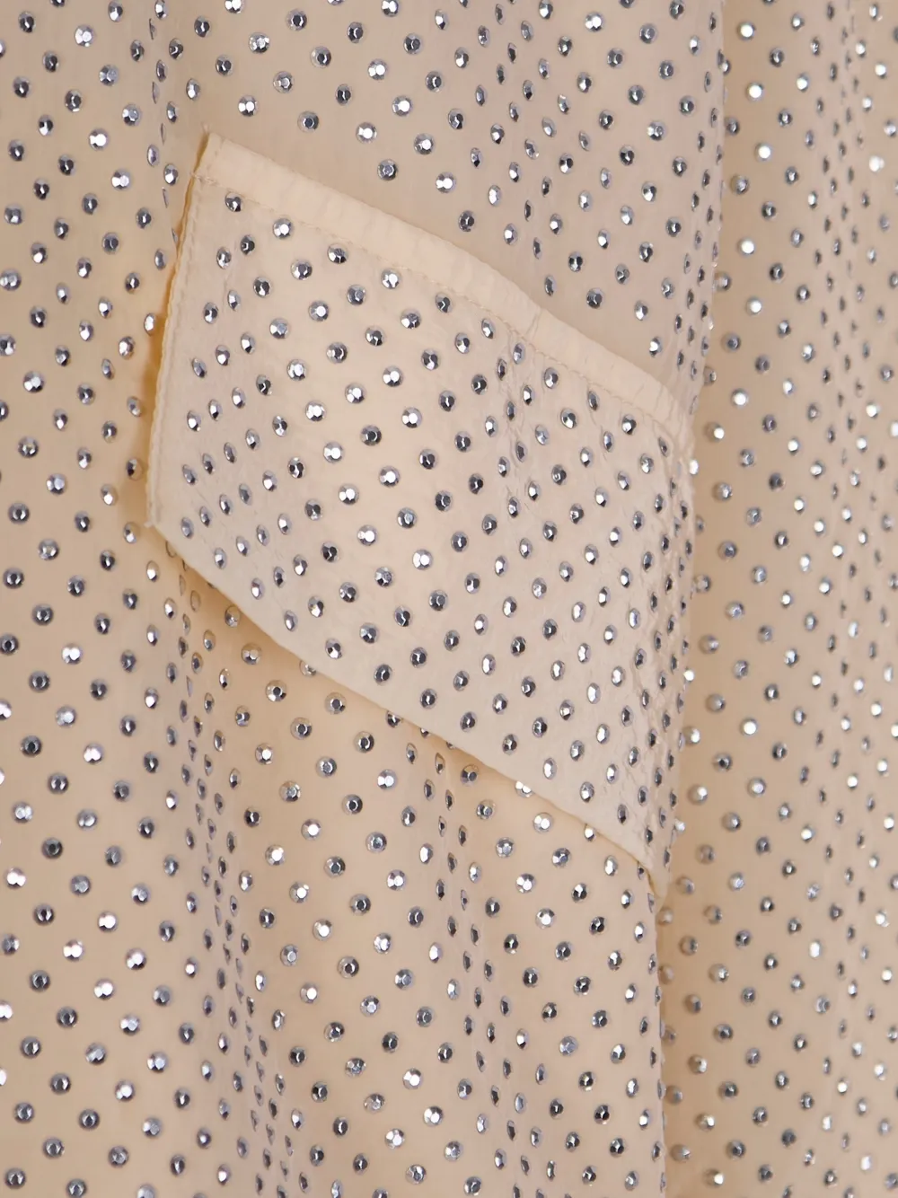 PINKO Shirtjack met studs Beige