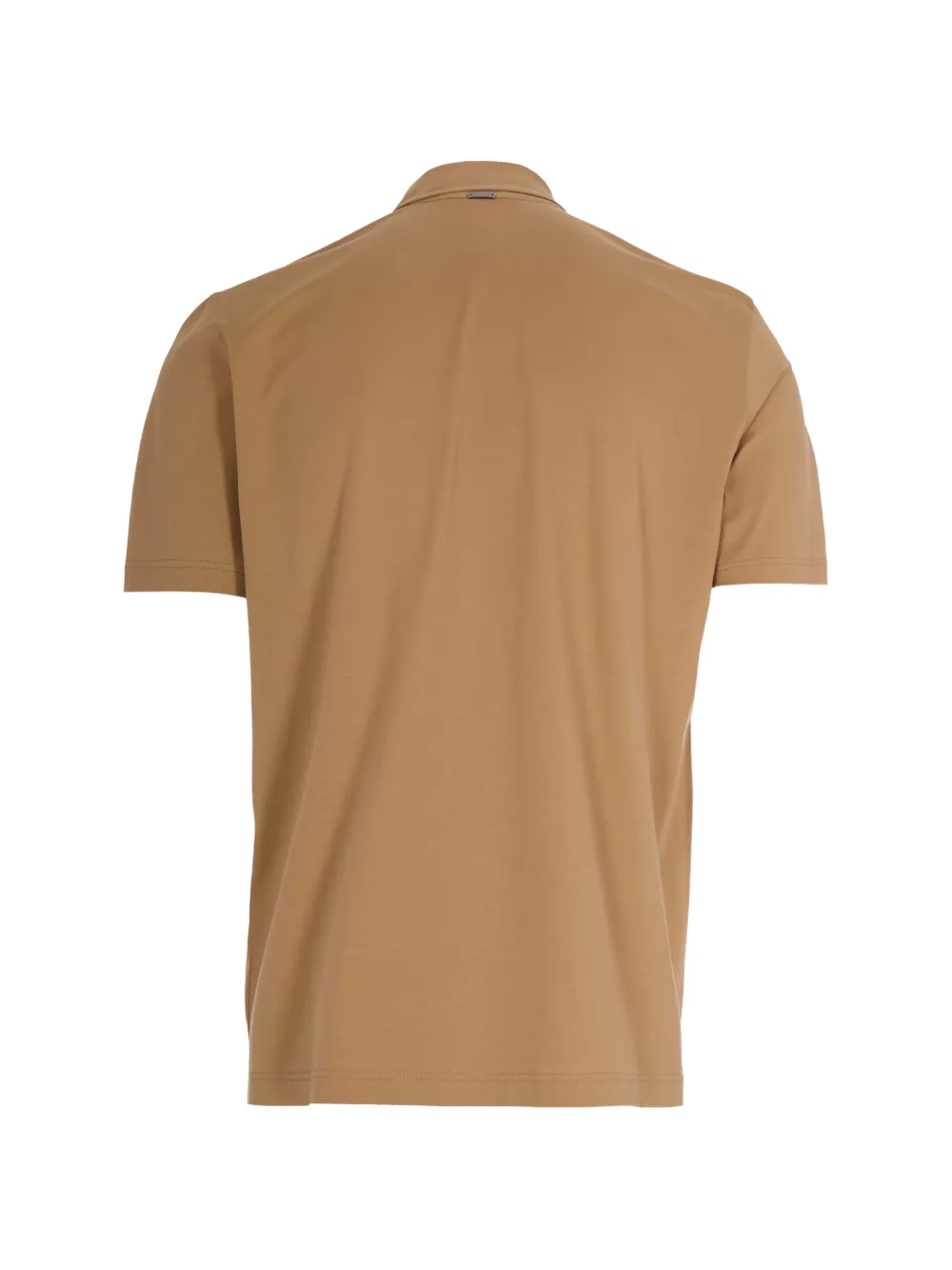 Herno short-sleeve polo shirt - Bruin