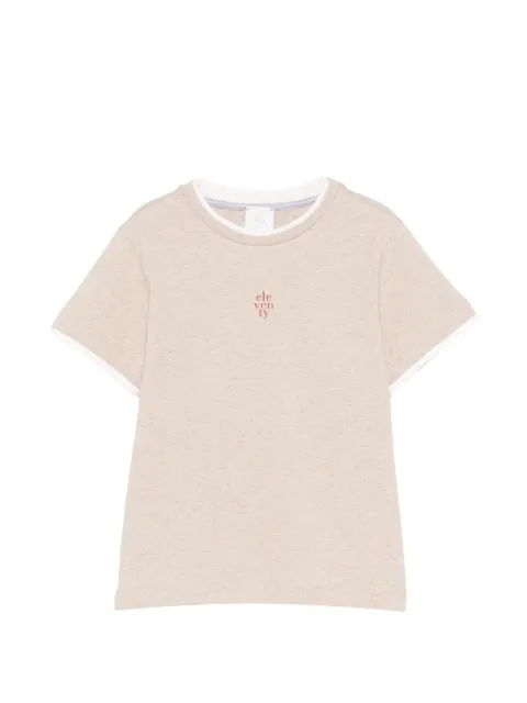 Eleventy Kids layered T-shirt