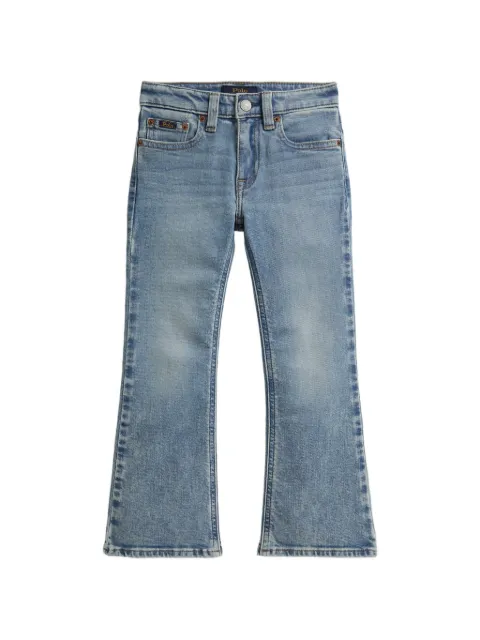 POLO RALPH LAUREN KIDS flared five-pocket jeans