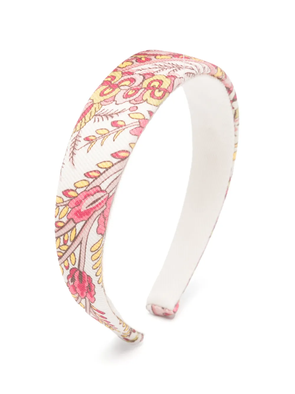 ETRO KIDS flora-print hairband - Bianco