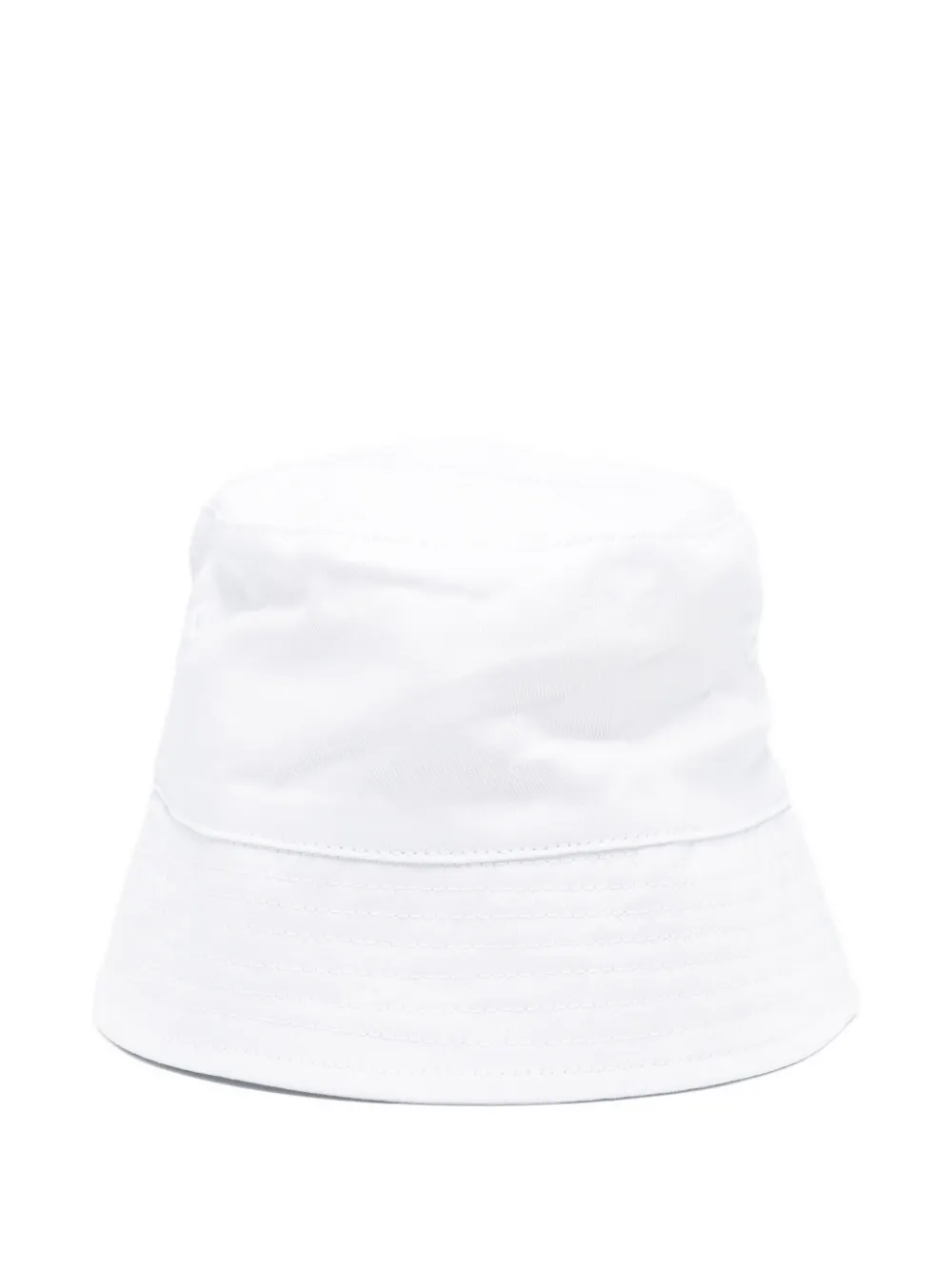 BOSS logo-patch bucket hat - Wit